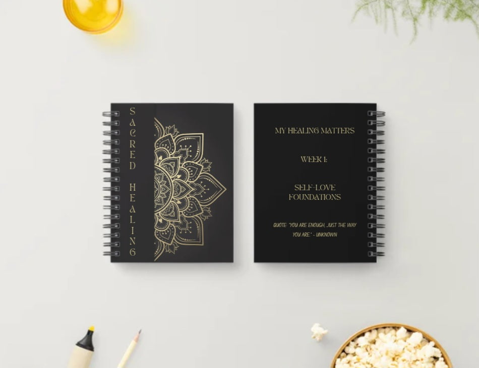 SACRED HEALING DOWNLOADABLE WORKBOOK/NOTEBOOK
